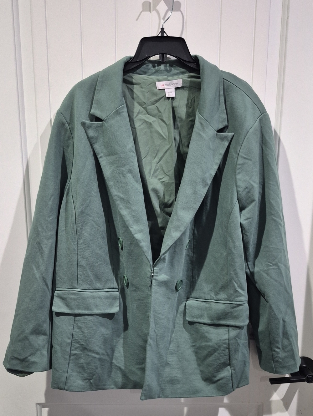 Liz Claiborne Sage Green Blazer Jacket
